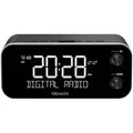 Produktbild: Albrecht Albrecht DR 455 Radiowecker DAB+, UKW Weckfunktion Schwarz Radio schwarz