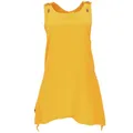 Produktbild: GURU SHOP Latzrock, Oversize Trägerkleid, Latzkleid, Ballonrock - Kurkuma, Damen, Baumwolle, Size:S/M