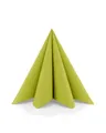 Produktbild: Sovie HORECA Airlaid Serviette in KIWI, 40 x 40cm, 1/4 Falz, 50 Stück, hochwertige Einwegservietten in Stoffoptik für Gastronomie Hotel Catering und frische Tischdekoration