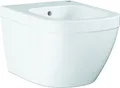 Produktbild: Grohe Euro Keramik Wandbidet, Ü berlauf, 1 Hahnloch, Wandmontage, Befestigungsset