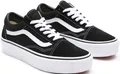 Produktbild: VANS Old Skool Herren Sneaker Schuhe Skateschuhe Leder Black/White UK9,5 Gr.44