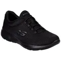 Produktbild: Skechers SUMMITS Slip-On Sneaker Freizeitschuh, Halbschuh, Schlupfschuh mit komfortabler Innensohle schwarz 39 EU