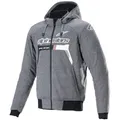 Produktbild: Alpinestars Chrome Ignition Hoodie dunkelgrau / weiss XXL