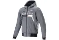Produktbild: Alpinestars Motorradjacke Alpinestars Chrome Ignition Hoodie dunkelgrau / weiss atmungsaktiv