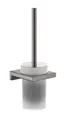 Produktbild: hansgrohe AddStoris - Toilettenbürste mit Halter, Toilettenbüstenhalter für Wandmontage, WC-Bürste mit Halter, verdeckte Befestigung, Badezimmer Zubehör, Brushed Black Chrome, 41752340