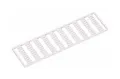 Produktbild: Wago Klemmenmarkierung weiß RM=5mm 1-50 horizontal - 5 Stück - 793-5566
