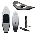 Produktbild: F2 Set Foilboard Starlit Team Grau 85L + Alu Foil 2400 + Wing 5qm