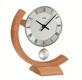 Produktbild: AMS Pendeltischuhr Tisch-Pendeluhr AMS 163 Buche