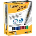 Produktbild: BIC Whiteboard-Marker Velleda 1781, Keilspitze, 4er Etui