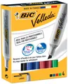 Produktbild: 4 BIC Whiteboard-Marker Velleda 1781, Keilspitze, 4er Etui