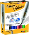 Produktbild: BIC Velleda 1781 Whiteboard Marker Chisel Tip - Assorted Colours, Pack of 4 Asso