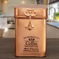 Produktbild: Eisendose für Kaffee, Kupfergold, Vorratsdose, Dekoration, Küchenartikel