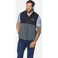 Produktbild: Jan Vanderstorm Fleeceweste FINNSEN mit praktischen Taschen blau XXL (60/62)