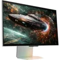 Produktbild: Odyssey 3D S27FG904XU, Gaming-Monitor 68 cm (27 Zoll), silber, UltraHD/4K, IPS, FreeSync Premium, G-Sync komp., 3D, Edge Lighting, 165Hz Panel
