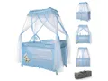 Produktbild: Lorelli Baby-Reisebett Reisebett, Laufstall Magic Sleep, 2 Ebenen Baldachin Mobile Wickelauflage faltbar