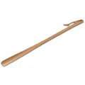 Produktbild: Schuhlöffel aus geöltem Buchenholz mit Lederband zum Aufhängen 63 cm z1550