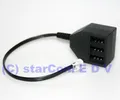 Produktbild: Telefon-Modular-Adapter RJ-11 6P4C > TAE NFN schwarz Buchse Dose Western-Stecker