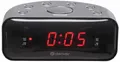 Produktbild: Denver Radiowecker LED FM schwarz Doppelalarm – 8140211