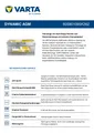 Produktbild: Starterbatterie VARTA 605901095K262 AUDI 000915105CF VW 000915105CF