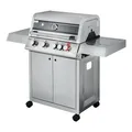 Produktbild: Gasgrill Virginia 4 Grillfläche 74x43cm 3x3,5kW 800°C TURBO ZONE 4046805506565