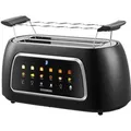 Produktbild: Steinborg SB-2215 XXL 4 Scheiben Toaster Touchbedienung 1500 Watt Schwarz