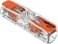 Produktbild: Szybkozłączka przelotowa uniwersalna LINKA/DRUT 2x 0,2-4mm2 WAGO 221-2411 (Paczk