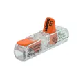 Produktbild: WAGO 2-Leiter-Klemme Durchgangsverbinder Klemme mit Hebel 221-2411