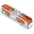Produktbild: WAGO Durchgangsverbinder mit Hebel für alle Leiterarten max. 4 mm? transparent 2