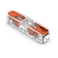 Produktbild: Wago 221-2411 Durchgangsverbinder mit Hebel max. 4mm² 2-Leiter, 60 Stück