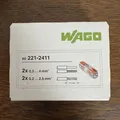 Produktbild: WAGO COMPACT-Verbindungsklemme bis 4 mm² – 60 Stück (221-2411-60) – NEU & OVP