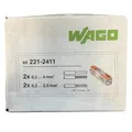 Produktbild: Variantenangebot - Original WAGO Klemmen 221-2411 Stückzahl 60.  4 mm²