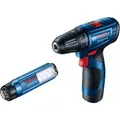 Produktbild: Bosch Professional WIERTARKO-WKRĘTARKA 12V 30/14Nm 2x2,0Ah LI-ION WALIZKA GSR 120-LI + GLI 12V-300 (0.601.9G8.004)