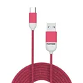 Produktbild: Celly PTTC0015P Pantone Type-C Cable, 2.4A Output, 1m Length, Pink Type C Pink