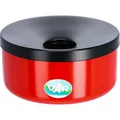 Produktbild: VAR Aschenbecher Typ B, 3210, aus Stahl, Tischascher, 15,5 cm Durchmesser, rot