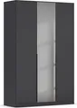Produktbild: OTTO home Drehtürenschrank Schlafzimmerschrank Kleiderschrank Schrank Garderobe FERRIS (In 3 Ausstattungen BASIC/CLASSIC/PREMIUM, Breiten 136/181/226/271 cm) Mitteltüren mit hochwertigem Grauspiegel MADE IN GERMANY