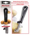 Produktbild: Westmark Universal-Sparschäler/Pendelschäler mit Ausstecher, Gentle, Edelstahlkl
