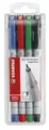 Produktbild: STABILO OHPen universal Folienstifte-Set farbsortiert non-permanent 4 St.