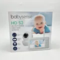 Produktbild: Babysense Babyphone mit Kamera 5 Zoll, Video Babyphone HD, Fernbedienung PTZ, Na