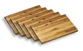 Produktbild: Kesper Frühstücksbrett Frühstücksbrett 32 x 21 cm Akazie 5er Set ExtraGroß-Einbrand Brotzeit