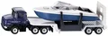 Produktbild: SIKU 1613 Tieflader mit Boot, Nr. 1613