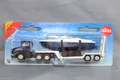 Produktbild: Siku 1613 LKW mit Tieflader & Boot Siku Super Serie in OVP #E