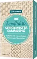 Produktbild: Die handlichste Strickmuster-Sammlung: 52 Karten mit wunderschönen Mustern zum Nachstricken I Kartenset in kompakter Box mit 52 Strickdesigns und 16-seitiges Booklet mit Strickwissen