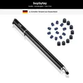 Produktbild: Stylus-Eingabestift 2-in-1 für Touchscreens, iPad, Tablet, Galaxy