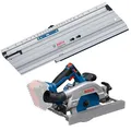 Produktbild: Bosch Akku-Handkreissägen GKS 18V-57-2 GX Professional Solo Version + FSN 440 X