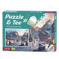 Produktbild: Roth Puzzle & Bio-Tee-Adventskalender „Eislaufen“ – mit 1000 Teile Puzzle