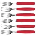 Produktbild: Victorinox | Limited Edition Tafelgabel-Set | Edelstahl in Rot | zeitloses Design | ideal für stilvolle Tischdekorationen