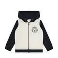 Produktbild: Steiff Sweatjacke EU Größe 98 eggnog, Kinder Sweat-Jacke, Kapuzen-Jacke für Kleinkinder, weich und bequem, Kinder Sweatshirt, waschmaschinenfest