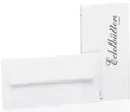 Produktbild: 5x Rössler Papier 2032388003 Briefhüllen Bütten weiß DL 100 g/qm