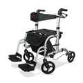 Produktbild: ANTAR Rollator AT51005 2in1 praktische Kombination aus Rollator und Rollstuhl