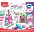 Produktbild: Maped Modelliermasse 907205 MODELING FRIENDS Magic, lufthärtend, 7 Farben, Modellier-Set, 103g